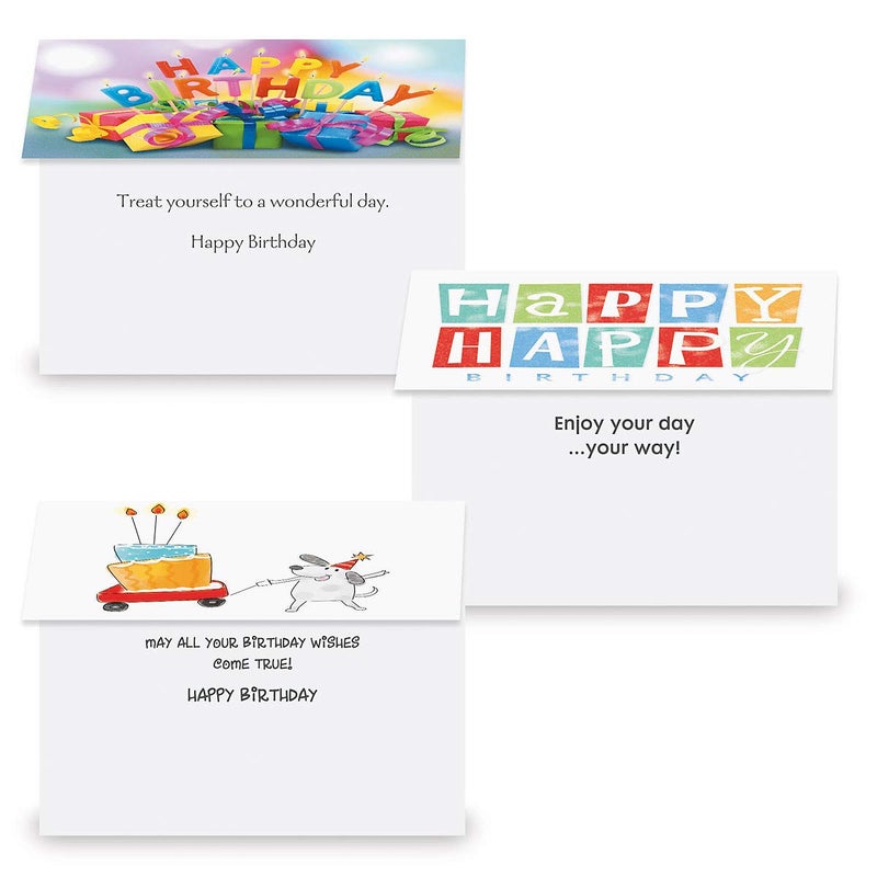 Current Mega Birthday Greeting Card Variety Value Pack â€“ Set of 36 (18 Designs), Large 5 x 7 inches, Envelopes Included - Image 4
